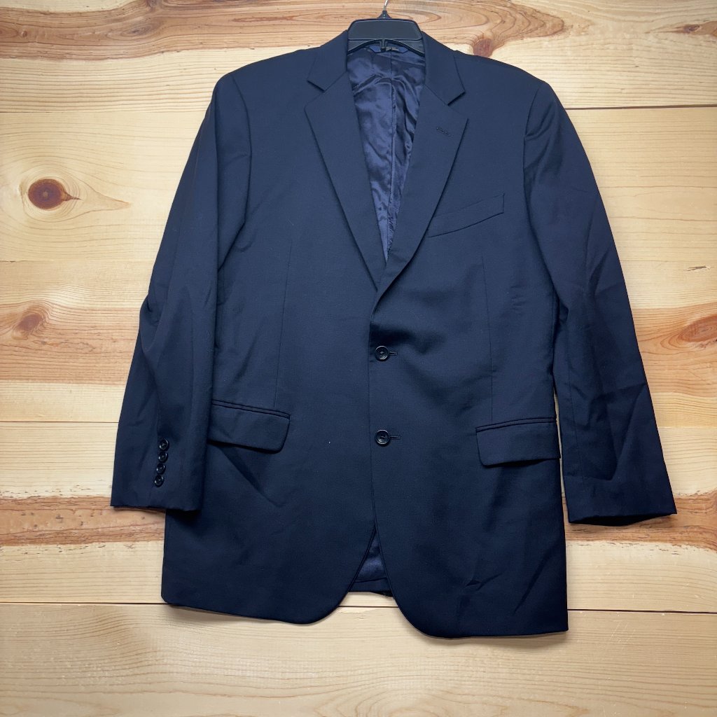 Brooks Brothers Blazer Mens 42r Blue Navy Wool Sport Coat 1818 Fitzgerald